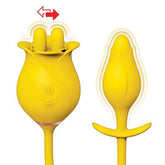 CLIT-TASTIC Tulip Finger Back and Forth Massager with Plug